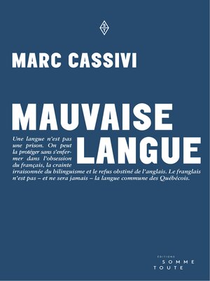 cover image of Mauvaise langue
